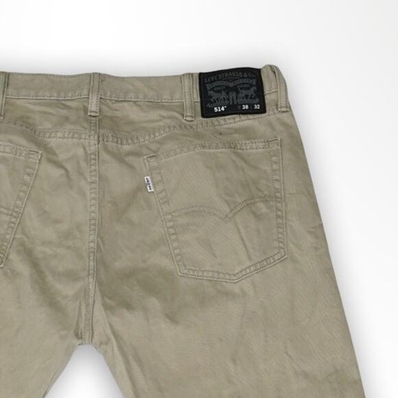 Levi's 514 Straight Fit Khaki Pants - 38x32 - Picture 4 of 4